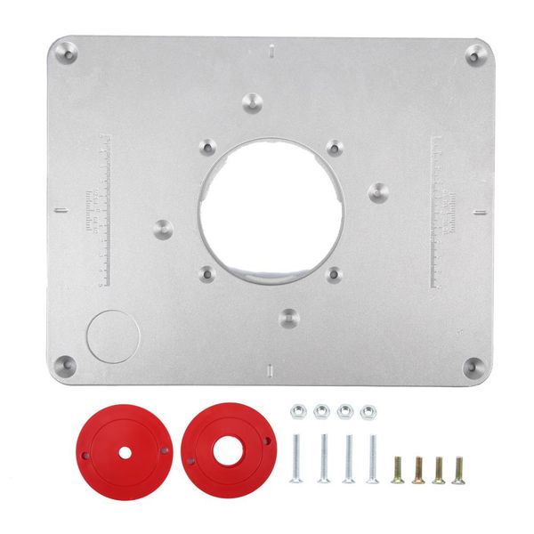 300mmx235mmx9.5mm garden supplie diy router table insert plate and insert ring woodworking
300mmx235mmx9.5mm garden supplie diy router table insert plate and insert ring woodworking