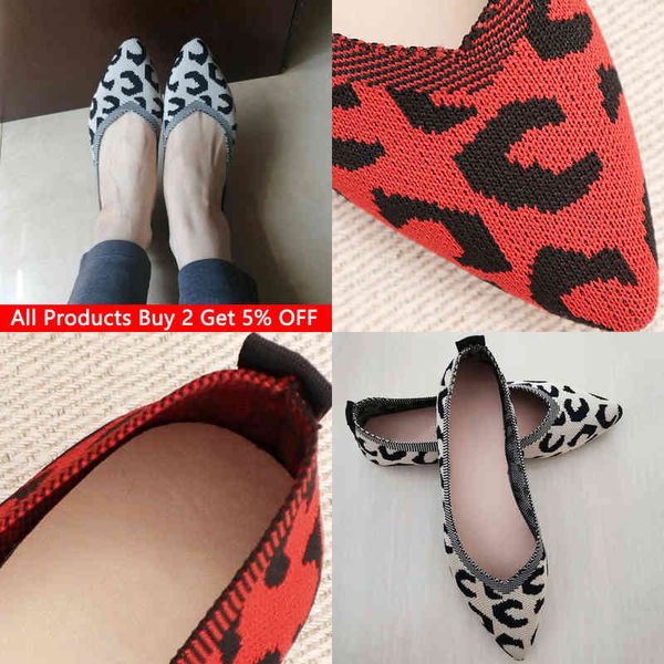 dress shoes 2022 fashion breathable leopard mesh ballet flats pointed toe slip on loafers women casual soft rubber sole boat 220512, Black
dress shoes 2022 fashion breathable leopard mesh ballet flats pointed toe slip on loafers women casual soft rubber sole boat 220512, Black