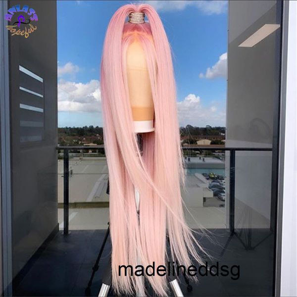 pink color brazilian silky straight lace front wigs for women synthetic wig preplucked with baby hair 180% density cosplayfactory direct z0u, Black
pink color brazilian silky straight lace front wigs for women synthetic wig preplucked with baby hair 180% density cosplayfactory direct z0u, Black