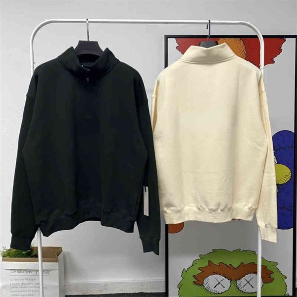 men's hoodies & sweatshirts 2022 half zipper sweaters letter fog stand collar fashion, Black
men's hoodies & sweatshirts 2022 half zipper sweaters letter fog stand collar fashion, Black