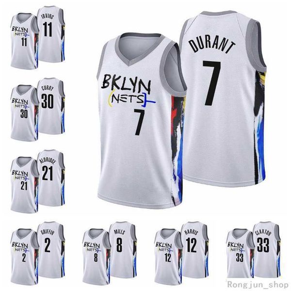 printed 75th men youth women kevin durant kyrie irving seth curry patty mills aldridge joe harris griffin nicolas claxton 2022 city white ed, Black 
printed 75th men youth women kevin durant kyrie irving seth curry patty mills aldridge joe harris griffin nicolas claxton 2022 city white ed, Black