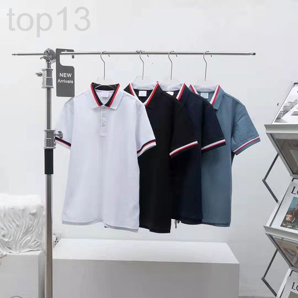 women's t-shirt designer 2022s new style lapel half sleeve t-shirt solid color trend classic popular versatile youth polo shirt for men, White
women's t-shirt designer 2022s new style lapel half sleeve t-shirt solid color trend classic popular versatile youth polo shirt for men, White