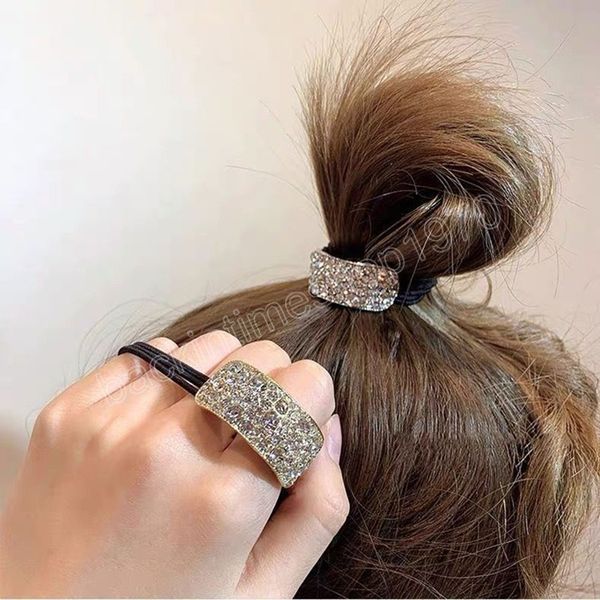 fashion metal elastic hair band korea hair accessories for girls women rhinestone hair scrunchies ornaments, Slivery;white
fashion metal elastic hair band korea hair accessories for girls women rhinestone hair scrunchies ornaments, Slivery;white