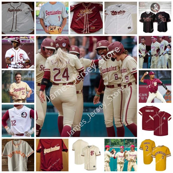 ncaa custom deion sanders stitched baseball jersey cade bush ackson greene colton vincent sebastian jimenez ross dunn logan lacy dylan jacob, Black