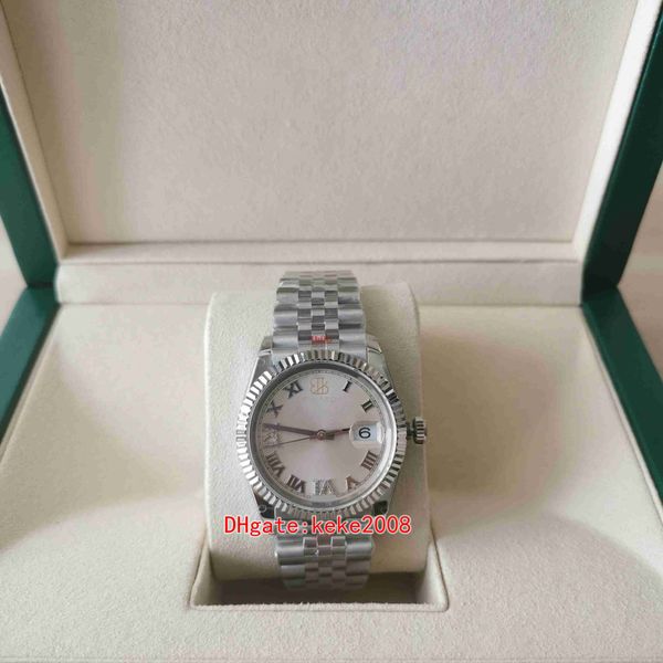 gmf perfect version lady sisters watches 904l steel ladies 36mm 126234 silver roman diamond eta cal.3235 movement mechanical automatic watch, Slivery;golden
gmf perfect version lady sisters watches 904l steel ladies 36mm 126234 silver roman diamond eta cal.3235 movement mechanical automatic watch, Slivery;golden