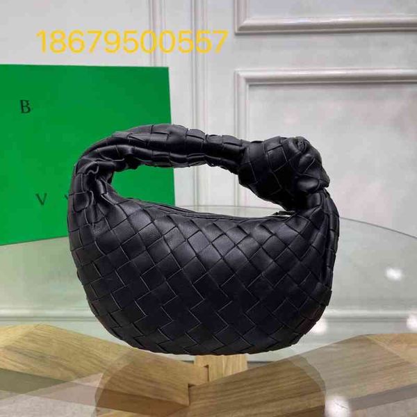 original leather high-end luxury bag women's hand cloud hourglass woven