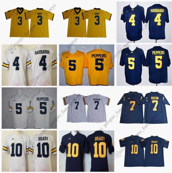 ncaa michigan wolverines football jersey rashan gary jim harbaugh jabrill peppers khaleke hudson tom brady yellow jersey size s--xxxl, Black
ncaa michigan wolverines football jersey rashan gary jim harbaugh jabrill peppers khaleke hudson tom brady yellow jersey size s--xxxl, Black