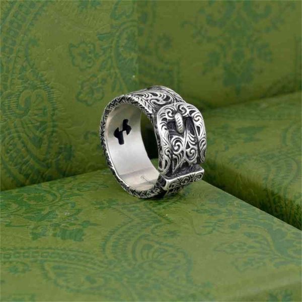 86% off factory shopantique double ring engraved pattern belt ring interlocking ring personalized men's and women's style 34, Silver
86% off factory shopantique double ring engraved pattern belt ring interlocking ring personalized men's and women's style 34, Silver