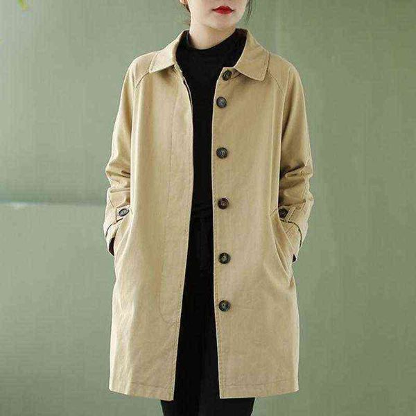 women's trench coats spring and autumn women's mid-length korean version loose simple ins tide wild fashion windbreaker clothingwo, Tan;black
women's trench coats spring and autumn women's mid-length korean version loose simple ins tide wild fashion windbreaker clothingwo, Tan;black