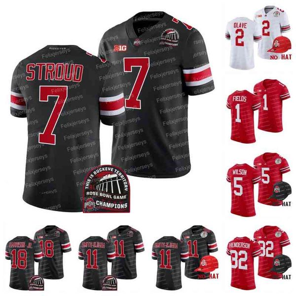 ohio state buckeyes 2022 rose bowl champions cfp jersey justin fields ncaa jersey 7 c.j. stroud treveyon henderson jaxon smith-njigba, Black
ohio state buckeyes 2022 rose bowl champions cfp jersey justin fields ncaa jersey 7 c.j. stroud treveyon henderson jaxon smith-njigba, Black