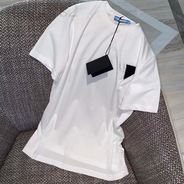 women's t-shirt designer 22 early spring new pr triangle beaded small label simple fashion casual round neck pullover short sleeve t-sh, White
women's t-shirt designer 22 early spring new pr triangle beaded small label simple fashion casual round neck pullover short sleeve t-sh, White