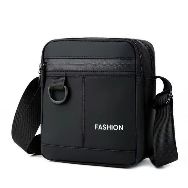 fashion nylon leisure large capacity oblique shoulder bag men and women are available zipper front pocket black
fashion nylon leisure large capacity oblique shoulder bag men and women are available zipper front pocket black