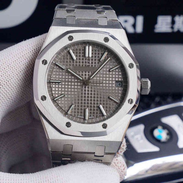 luxury mens mechanical watch 15400 roya1 0ak full range steel band waterproof swiss es brand wristwatch, Slivery;brown
luxury mens mechanical watch 15400 roya1 0ak full range steel band waterproof swiss es brand wristwatch, Slivery;brown