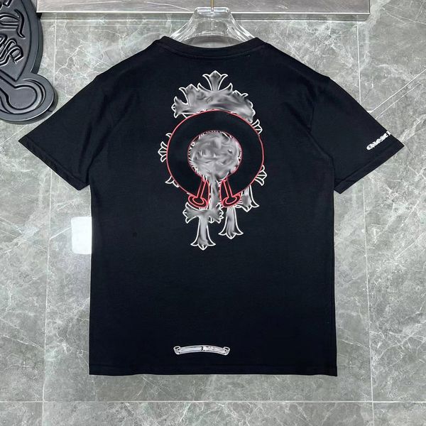 fashion luxury mens t shirts ch brand man tees sanskrit letter t-shirt summer horseshoe flower cross short sleeve designer tshirts hip hop s, White;black
fashion luxury mens t shirts ch brand man tees sanskrit letter t-shirt summer horseshoe flower cross short sleeve designer tshirts hip hop s, White;black