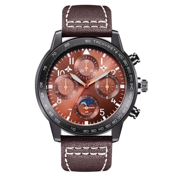 wristwatches men's watches movement multifunctional waterproof men wristwatch quartz clock anemometer fashion belt simple sports w, Slivery;brown
wristwatches men's watches movement multifunctional waterproof men wristwatch quartz clock anemometer fashion belt simple sports w, Slivery;brown