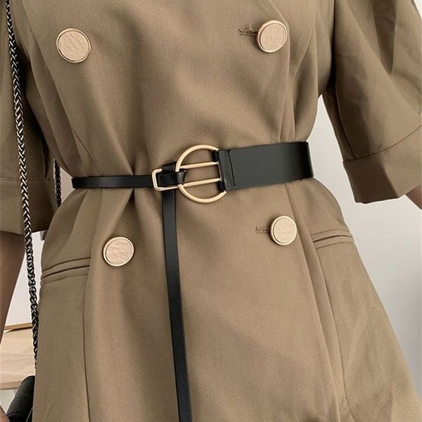 belts korean black leather belt women's summer decorative with skirt waist closing and knotting thin seal d4bg, Black;brown
belts korean black leather belt women's summer decorative with skirt waist closing and knotting thin seal d4bg, Black;brown