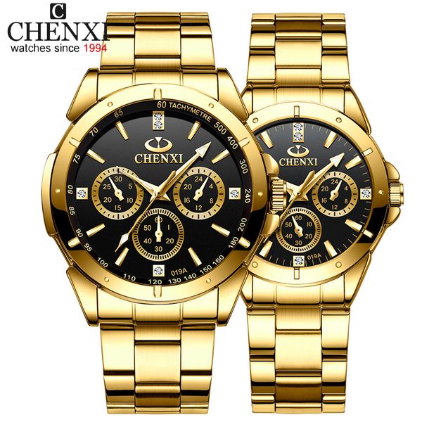 brand chenxi set watch men women luxury golden quartz couple wristwatch waterproof stainless steel clock mens ladies watches
brand chenxi set watch men women luxury golden quartz couple wristwatch waterproof stainless steel clock mens ladies watches