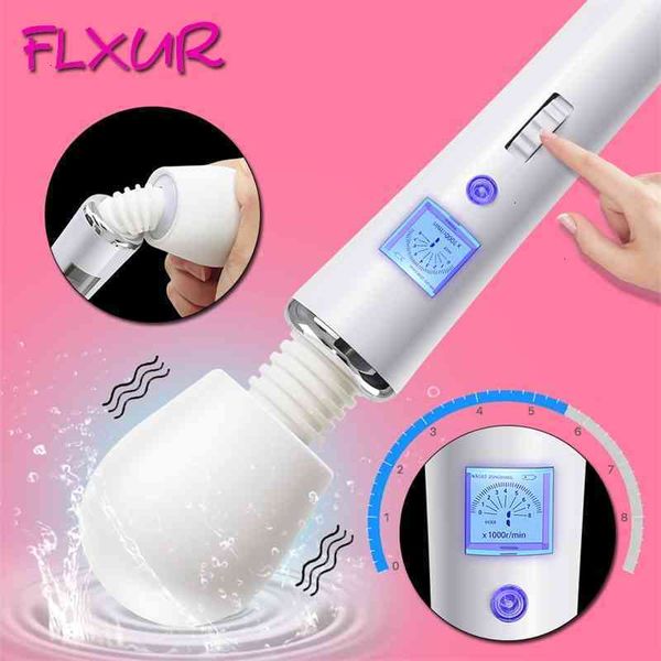 powerful magic flxur wand massager vibrators for women clitoris stimulator av stick g spot massager female masturbator toys woman etbw
powerful magic flxur wand massager vibrators for women clitoris stimulator av stick g spot massager female masturbator toys woman etbw