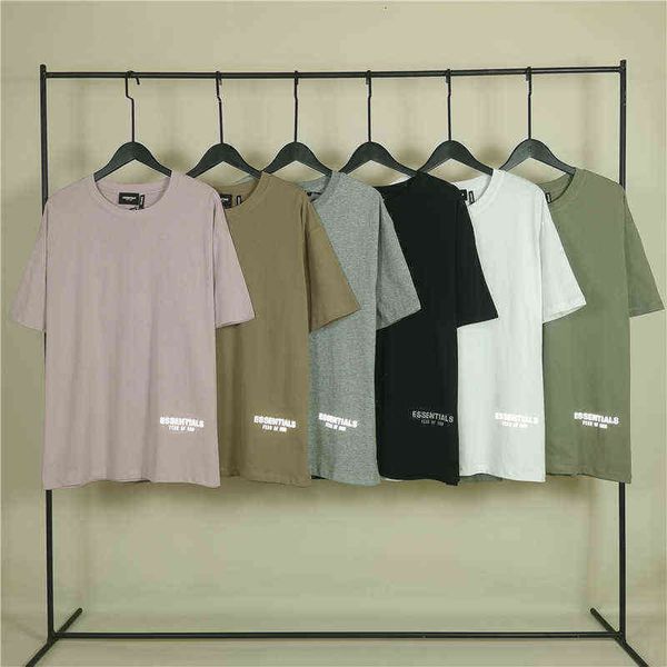 summer essential reflective letter t shirts fear god double t-shirt thread couple simple men's women's short sleeves trendy versat, White;black
summer essential reflective letter t shirts fear god double t-shirt thread couple simple men's women's short sleeves trendy versat, White;black