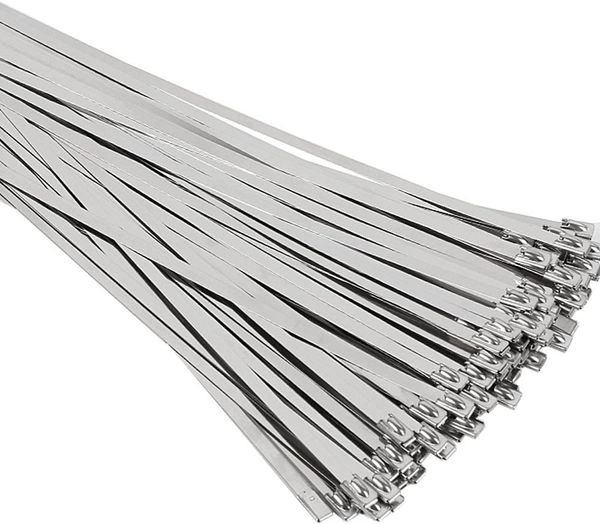 100pcs 11.8 inches stainless cable metal zip ties garden supplies steel exhaust wrap multi-purpose locking
100pcs 11.8 inches stainless cable metal zip ties garden supplies steel exhaust wrap multi-purpose locking
