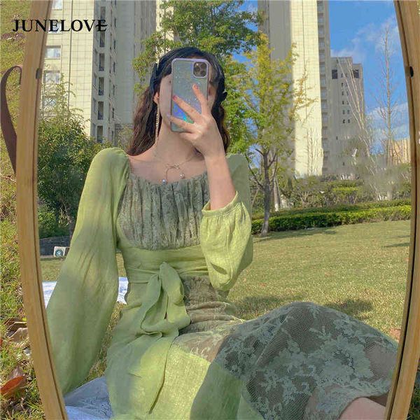 nxy casual dress junelove fairy vintage elegant long sleeve square collar female spring floral maxi franch style boho vestidos 0406, Black;gray
nxy casual dress junelove fairy vintage elegant long sleeve square collar female spring floral maxi franch style boho vestidos 0406, Black;gray