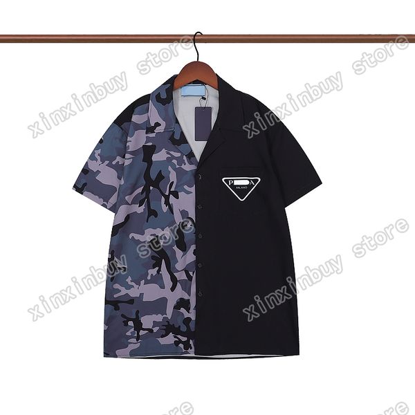 22ss men designers t shirts tee camouflage print panelled short sleeve crew neck streetwear black white xinxinbuy s-xl, White;black
22ss men designers t shirts tee camouflage print panelled short sleeve crew neck streetwear black white xinxinbuy s-xl, White;black