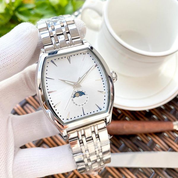 classic mens watches automatic mechanical movement watch 42mm fashion business wristwatches montre de luxe gifts for men, Slivery;brown
classic mens watches automatic mechanical movement watch 42mm fashion business wristwatches montre de luxe gifts for men, Slivery;brown