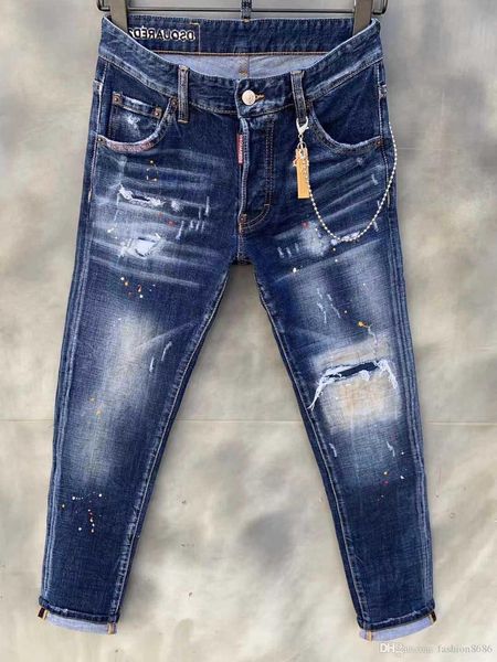 neue mens-dünne jeans-beiläufige dünner biker jeans denim knie loch hiphop zerrissene hosen gewaschene qualität geben verschiffen frei, Blue
neue mens-dünne jeans-beiläufige dünner biker jeans denim knie loch hiphop zerrissene hosen gewaschene qualität geben verschiffen frei, Blue
