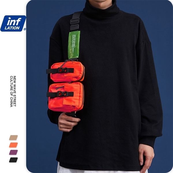 inflation functional removable waist men bag streetwear double fanny pack belly bag phone pouch fashion chest bag233ai201 201118
inflation functional removable waist men bag streetwear double fanny pack belly bag phone pouch fashion chest bag233ai201 201118