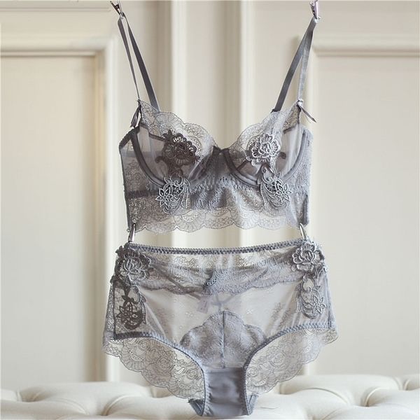 gather adjusted thin cup lingerie underwear transparent temptation bra set for women y200415, Red;black
gather adjusted thin cup lingerie underwear transparent temptation bra set for women y200415, Red;black