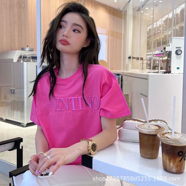 women's t-shirt designer chaopai 2022 summer new chest letter bronzing three-dimensional short sleeved for women 0qhv, White
women's t-shirt designer chaopai 2022 summer new chest letter bronzing three-dimensional short sleeved for women 0qhv, White