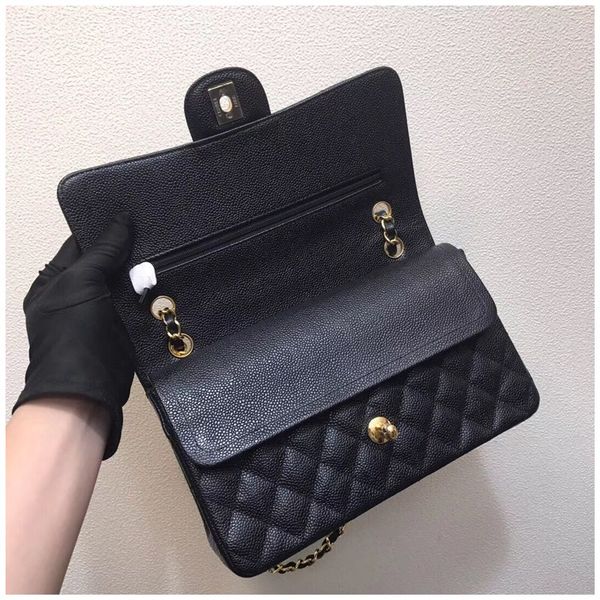 7 colors women shoulder bags women's chain crossbody bag fashion genuine leather caviare classic purse designers bags handbag 26cm chan, Red;black
7 colors women shoulder bags women's chain crossbody bag fashion genuine leather caviare classic purse designers bags handbag 26cm chan, Red;black