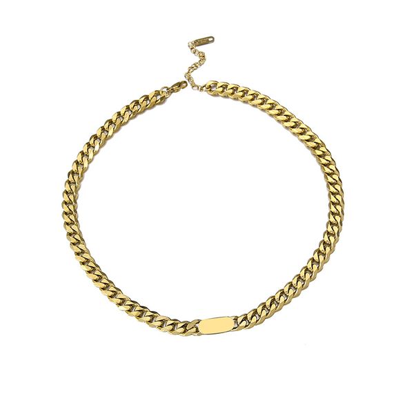 pendant necklaces 316l stainless steel fashion upscale jewelry hyperbole hip hop minimalism charms thick chain choker for women, Silver
pendant necklaces 316l stainless steel fashion upscale jewelry hyperbole hip hop minimalism charms thick chain choker for women, Silver