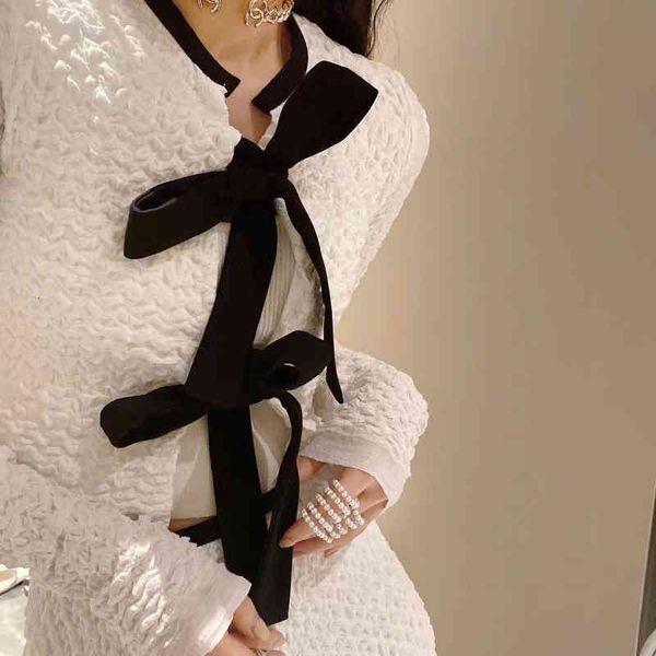two piece dress 2022 style seersucker cardigan niche design sense ss22 sweet girl xiaoxiangfeng lace up bow e6pf, White
two piece dress 2022 style seersucker cardigan niche design sense ss22 sweet girl xiaoxiangfeng lace up bow e6pf, White