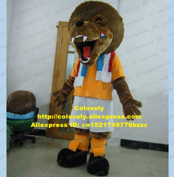mascot doll costume humoristic brown lion lioness simbalion leone simba mascot costume with sharp white tooth black globe nose no.4934 free, Red;yellow
mascot doll costume humoristic brown lion lioness simbalion leone simba mascot costume with sharp white tooth black globe nose no.4934 free, Red;yellow