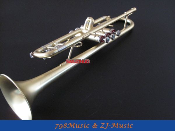 professional new matt brass trumpet bell 4.843" bb horn bore 0.465" with case
professional new matt brass trumpet bell 4.843" bb horn bore 0.465" with case