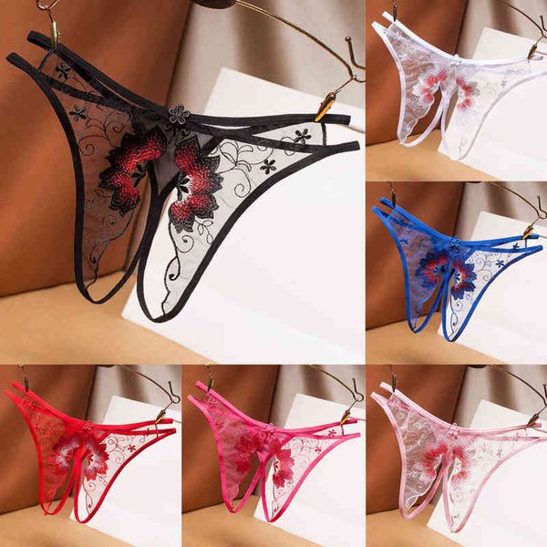 women's thong exotic open crotch panties lace embroidered mesh pants ladies g-string perspective underwear tanga perlas 03* w220324, Red;black
women's thong exotic open crotch panties lace embroidered mesh pants ladies g-string perspective underwear tanga perlas 03* w220324, Red;black