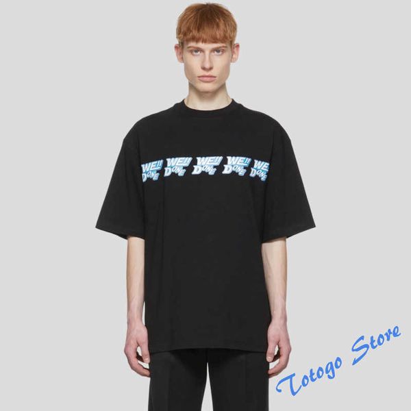 summer new simple all-match o-neck loose fashion tees man women we11done blue letter printing black white welldone t-shirts, White;black
summer new simple all-match o-neck loose fashion tees man women we11done blue letter printing black white welldone t-shirts, White;black