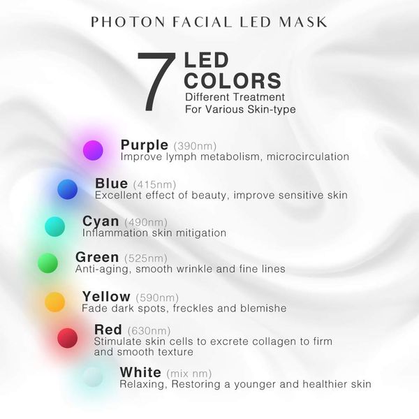 led face masks light therapy 7 color pn red light therapy facial radiofrequency skin rejuvenation mask face care usb charge
led face masks light therapy 7 color pn red light therapy facial radiofrequency skin rejuvenation mask face care usb charge