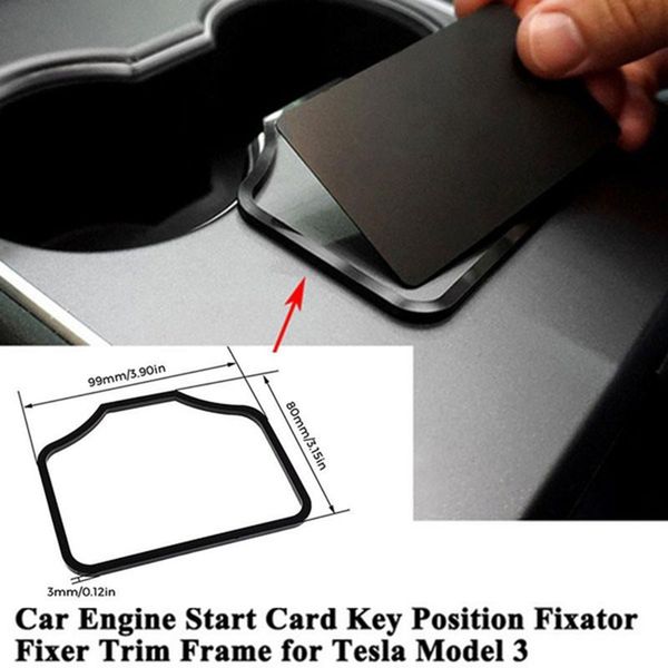 model3 car engine start card key position trim frame holder fixer limiting sticker decoration for tesla model 3 y accessories
model3 car engine start card key position trim frame holder fixer limiting sticker decoration for tesla model 3 y accessories