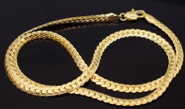 18k chains 5mm yellow border men's necklace and chains cubana 20 "women's necklace, Silver
18k chains 5mm yellow border men's necklace and chains cubana 20 "women's necklace, Silver