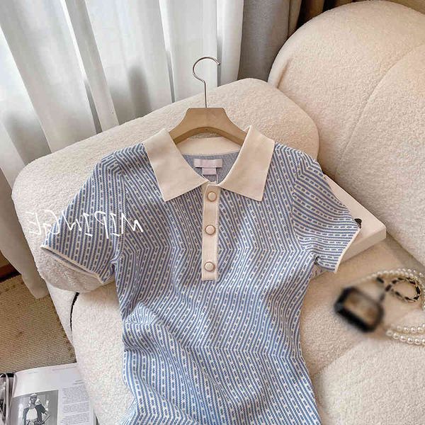 casual dresses style collar dress minority design spring women's wear 2022 french short sleeve jacquard knit skirt fzp8, Black;gray
casual dresses style collar dress minority design spring women's wear 2022 french short sleeve jacquard knit skirt fzp8, Black;gray