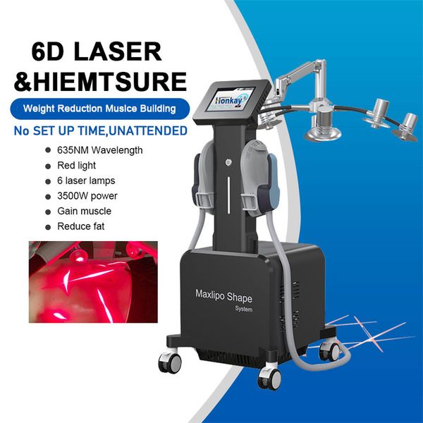 professional 6d lipo laser hiemt slimming machine 635nm red lipolaser body sculpting ems fat burning slim beauty equipment for spa use
professional 6d lipo laser hiemt slimming machine 635nm red lipolaser body sculpting ems fat burning slim beauty equipment for spa use