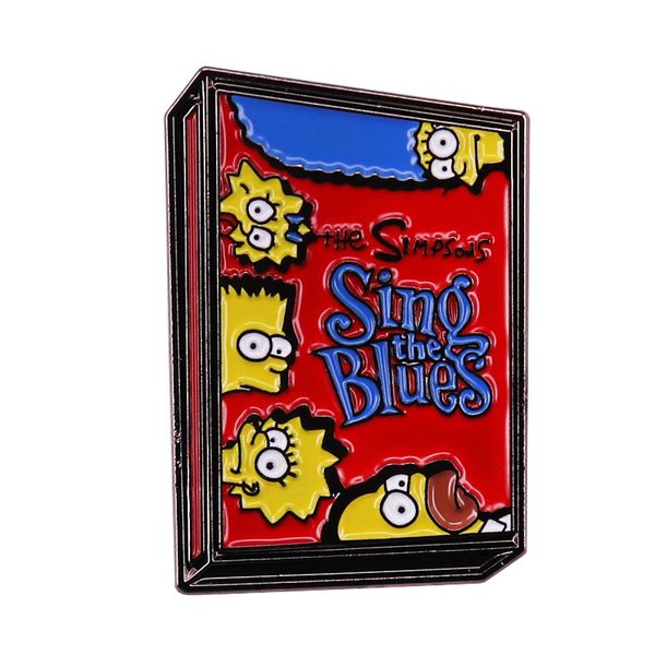 cute simpsons tape hard enamel pin funny anime badge children's day jewelry gift boy backpack metal pin anime accessories, Blue
cute simpsons tape hard enamel pin funny anime badge children's day jewelry gift boy backpack metal pin anime accessories, Blue