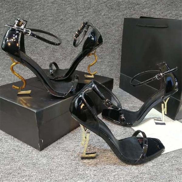 designer sandals opyum amber cassandra women high heels pointed patent leather sandal metal letter heels open toe stiletto heel fa209h, Black
designer sandals opyum amber cassandra women high heels pointed patent leather sandal metal letter heels open toe stiletto heel fa209h, Black