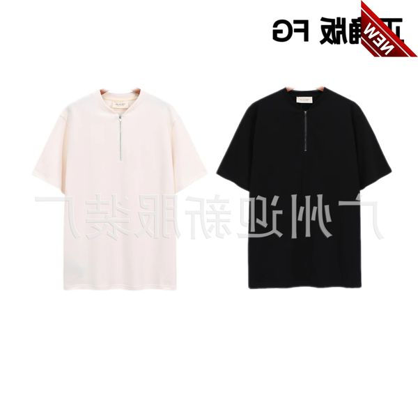 50% off discount right fg fugui gaojie chaopai ess multi thread half zip design loose double yarn short sleeve t-shirt, White;black
50% off discount right fg fugui gaojie chaopai ess multi thread half zip design loose double yarn short sleeve t-shirt, White;black