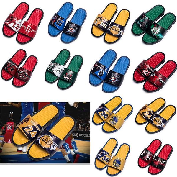 basketball star slippers mens summer rubber sandals beach slide fashion non-slip flip flops indoor house shoes size 40-45, Black
basketball star slippers mens summer rubber sandals beach slide fashion non-slip flip flops indoor house shoes size 40-45, Black