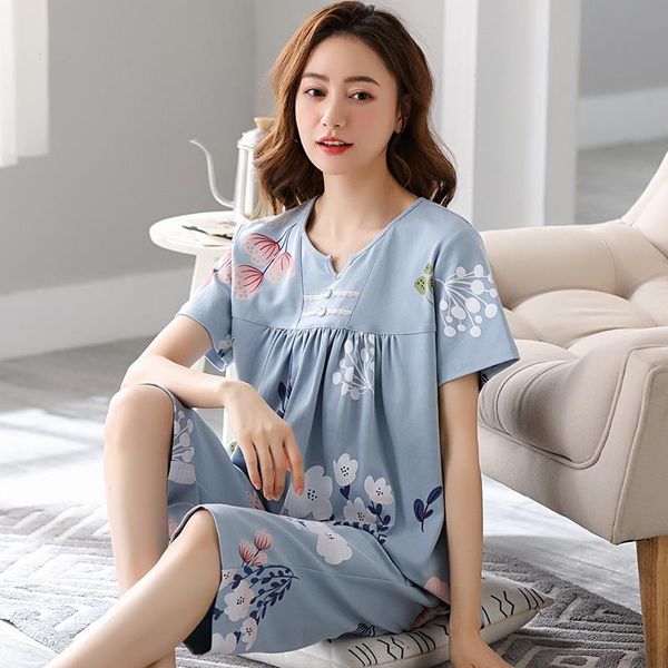 summer cotton women pajamas set floral sleepwear short sleeve round neck -3xl female homewear pyjamas femme, Black;red
summer cotton women pajamas set floral sleepwear short sleeve round neck -3xl female homewear pyjamas femme, Black;red