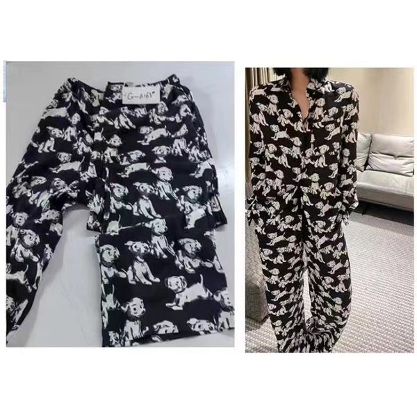 71% off 2022 summer trendy men's and women's clothing new puppy print long sleeve shirt women's loose leg pants suit, White
71% off 2022 summer trendy men's and women's clothing new puppy print long sleeve shirt women's loose leg pants suit, White