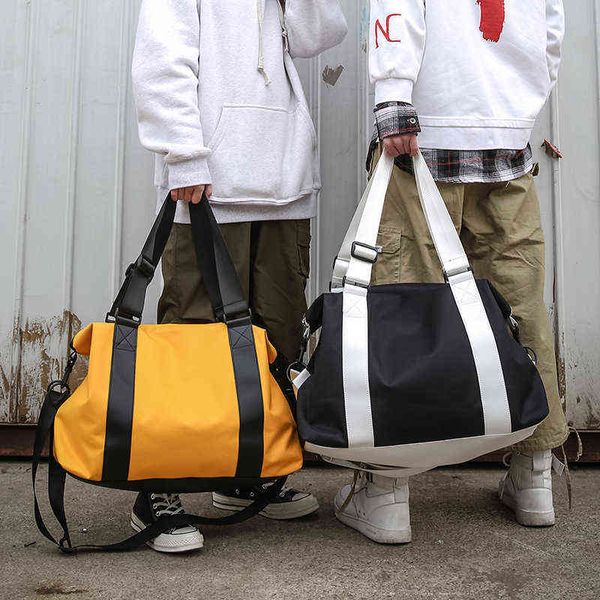men's bag korean-style travel bag large capacity portable versatile shoulder trip luggage 220611
men's bag korean-style travel bag large capacity portable versatile shoulder trip luggage 220611